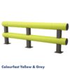Rack Group Double Bumper Barrier Colourfast And Grey