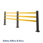 Rack Group Pedestrian Barrier Safety And Grey