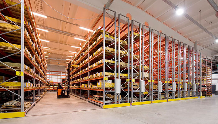Dexion Mobile Pallet Racking Rack Group