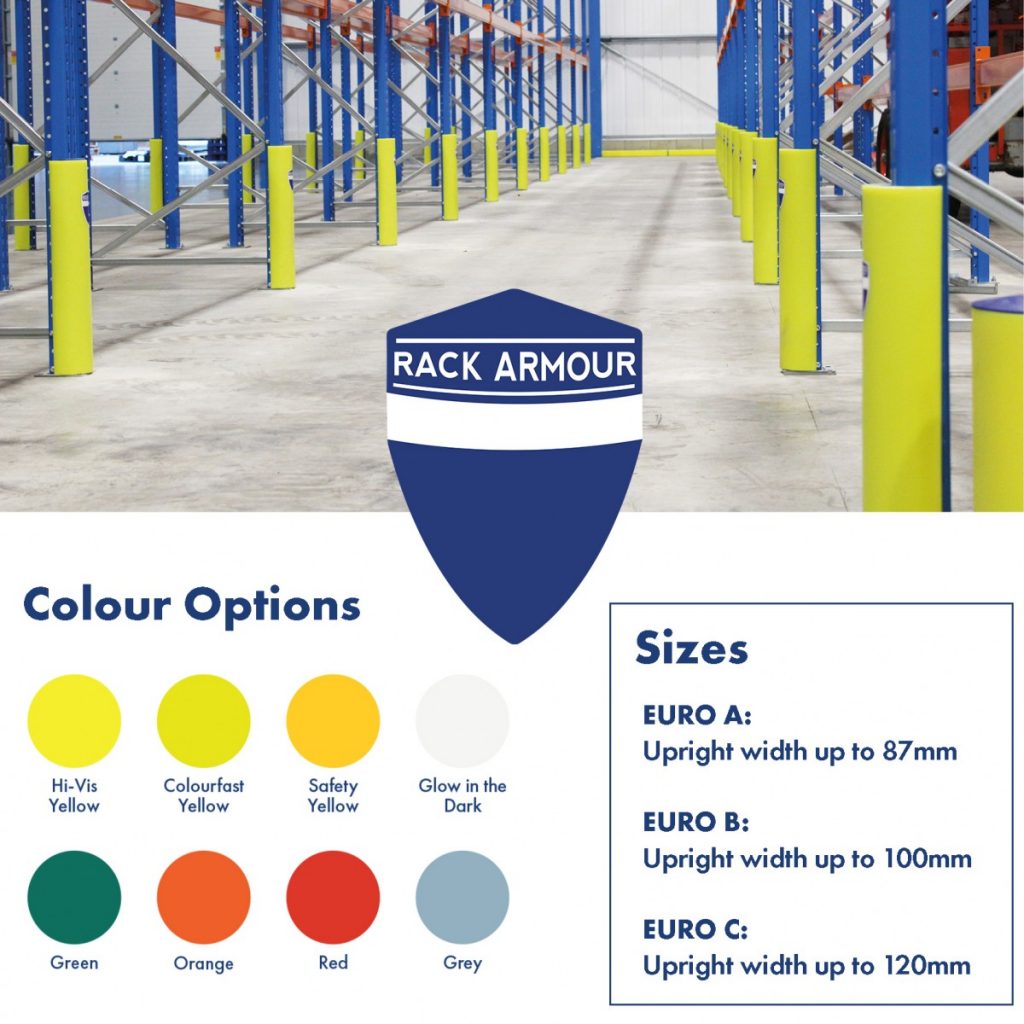Rack Armour Colour & Size Options