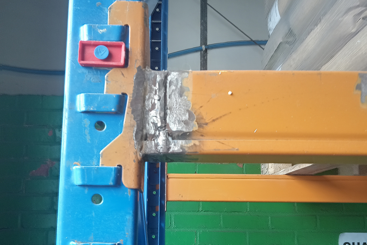 Welded Beam Unskilled Repair Example   Rack Group Repairs