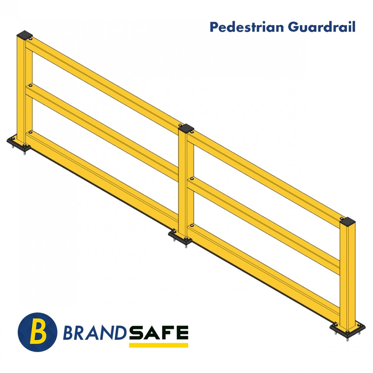 Pedestrian Guardrail 3D