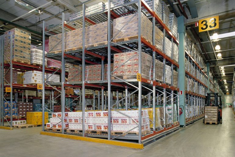 Rack Group Installations   Pallet Flow Racking