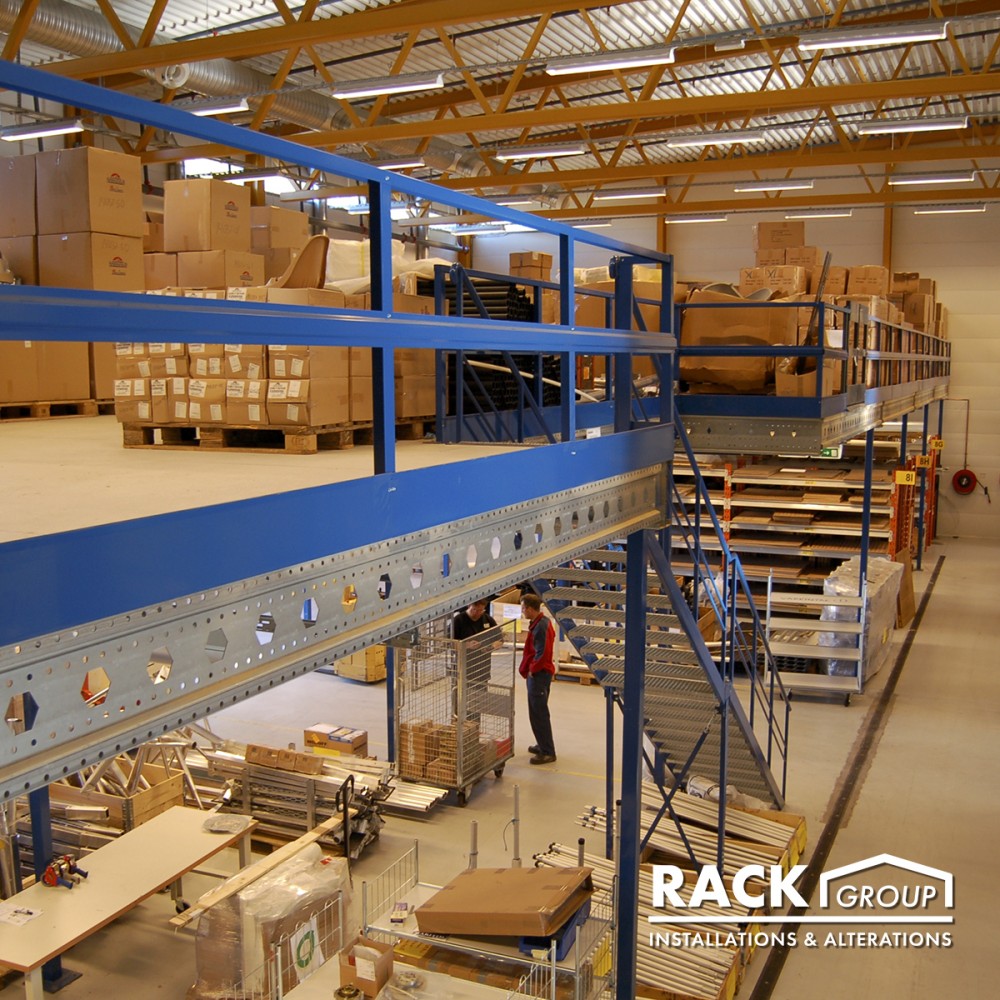 1. Mezzanine Floor Installations Rack Group