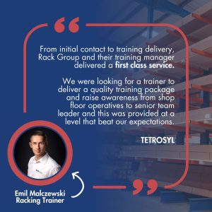 Testrosyl Testimonial For Racking Trainer Emil Malczewski Racking Trainer